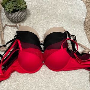 Bundle 6 pairs Pink Victoria’s Secret bras